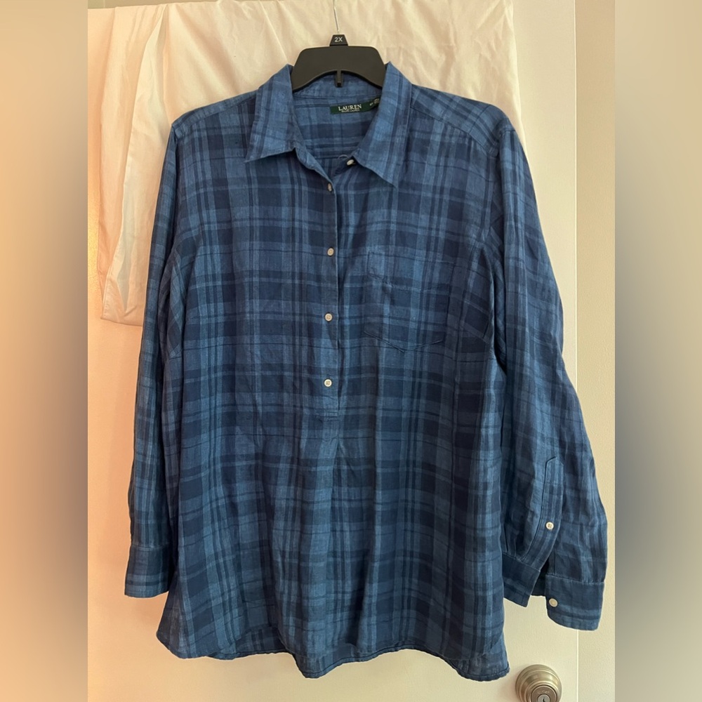 Ralph Lauren linen blouse